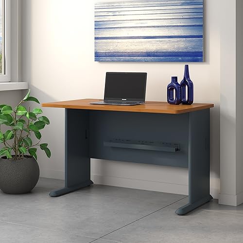 Miniatura 2 de Bush Business Furniture - Serie A 36W Escritorio 36W Negro, Madera Cerezo Natural,Pizarra,Negro y marrón,https://www.amazon.com/dp/undefined