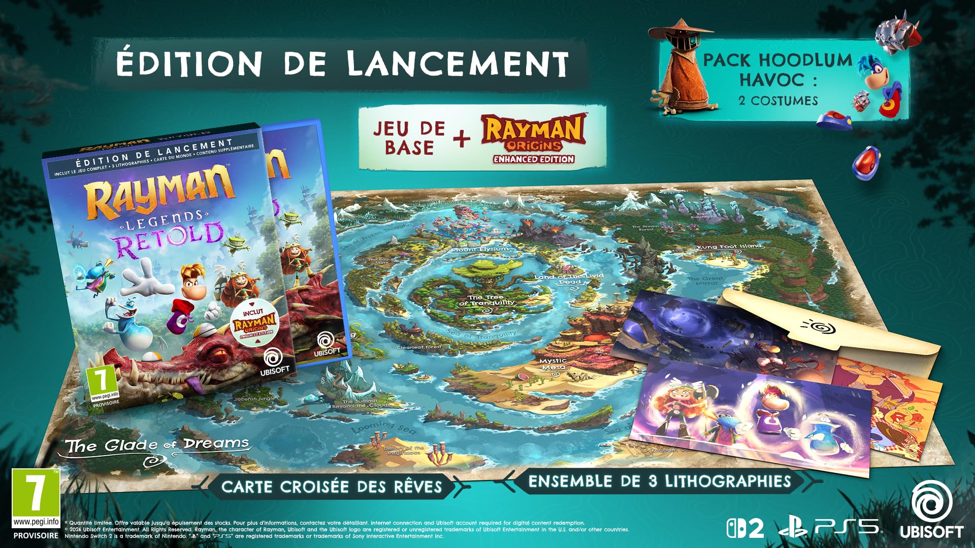 RAYMAN LEGENDS RETOLD - ÉDITION DE LANCEMENT FR PS5
