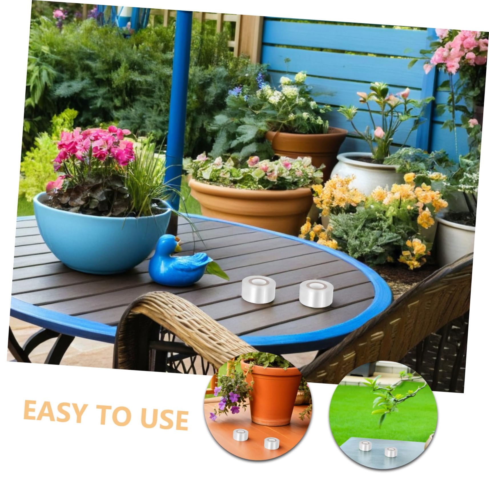 10 Rollen Pfropfband Dehnbares PE Veredelungsband Transparent Pflanzenschutz für Wurzelreparatur Obstbäume Gartenbepflanzung