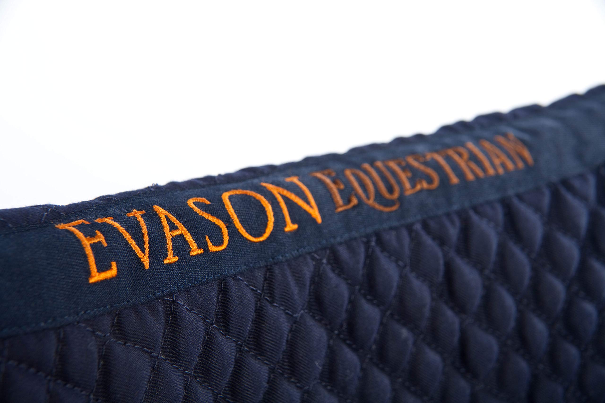 Rhinegold Unisex's 455-C-WH/NAT Luxe Fur Dressage Saddle Cloth, White/Natural, Cob