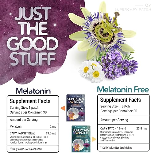 Miniatura 6 de Pegatinas para dormir por CAPY  El parche de sueño de AVEELA es una calcomanía natural para dormir para niños (30 calcomanías para dormir)  Parches