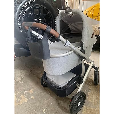 uppababy g-luxe stroller UPPAbaby G-Luxe Stroller – Greyson (Charcoal mélange/Carbon) main image 1