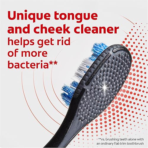 Miniatura 7 de Kit de inicio de cepillo de dientes Colgate con cabezal reemplazable, Optic White, 2 cabezales de cepillo