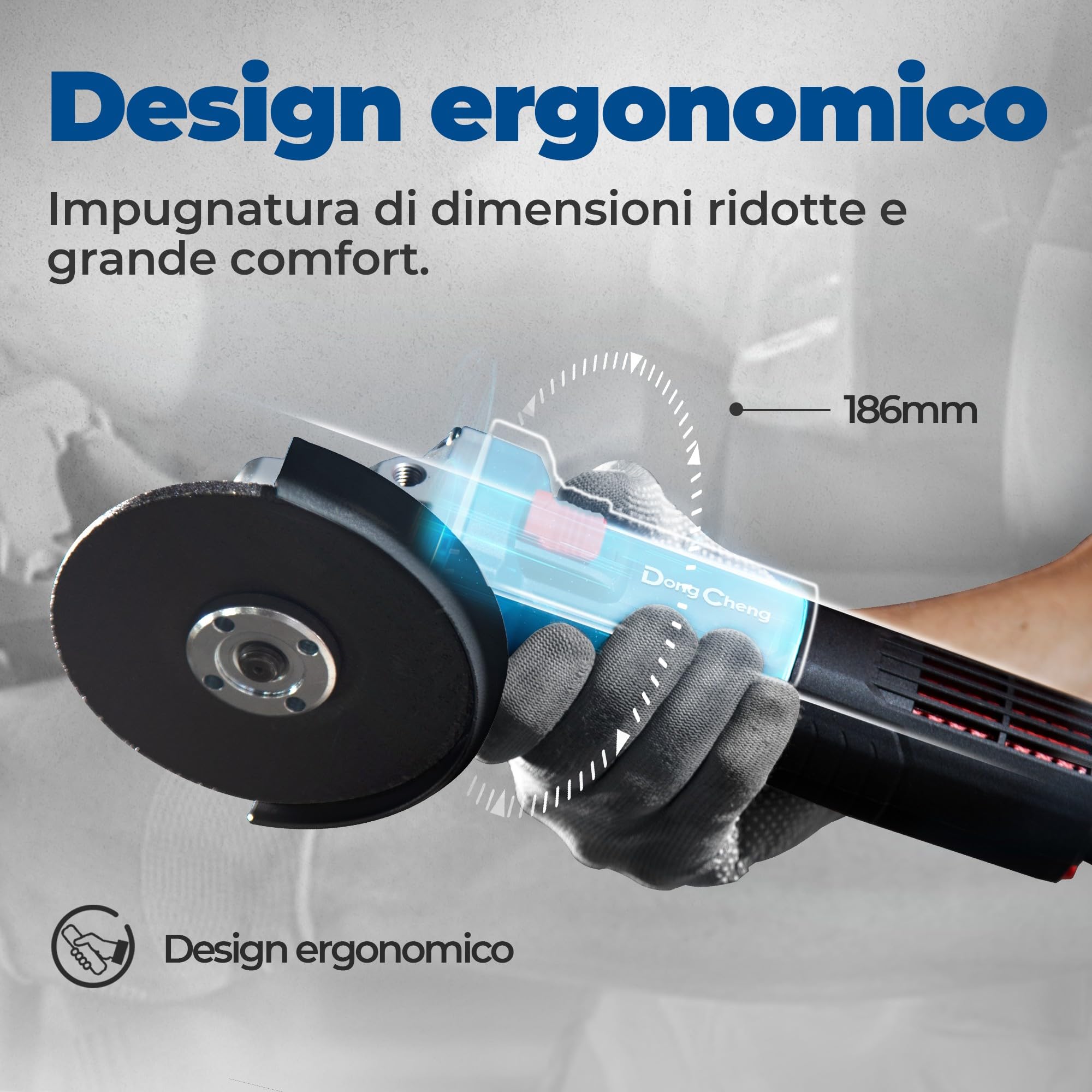 DongCheng Smerigliatrice angolare