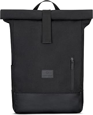 Johnny Urban Zaino Porta PC Donna e Uomo - Adam Large - Rolltop per Lavoro Viaggio Università - Scomparto per Laptop 15.6 Pollici - Idrorepellente