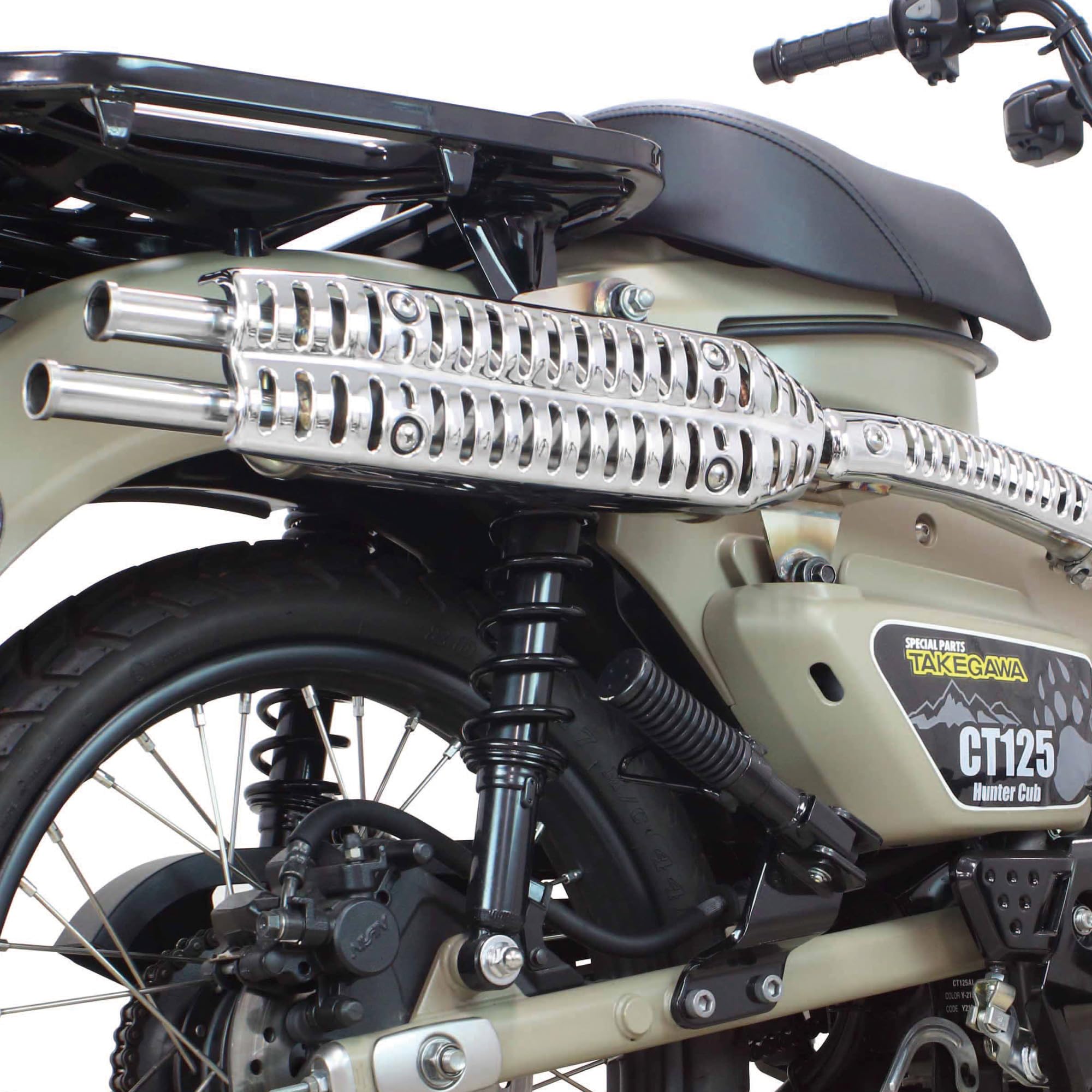 Amazon | スペシャルパーツ武川(TAKEGAWA) スクランブラーマフラー
