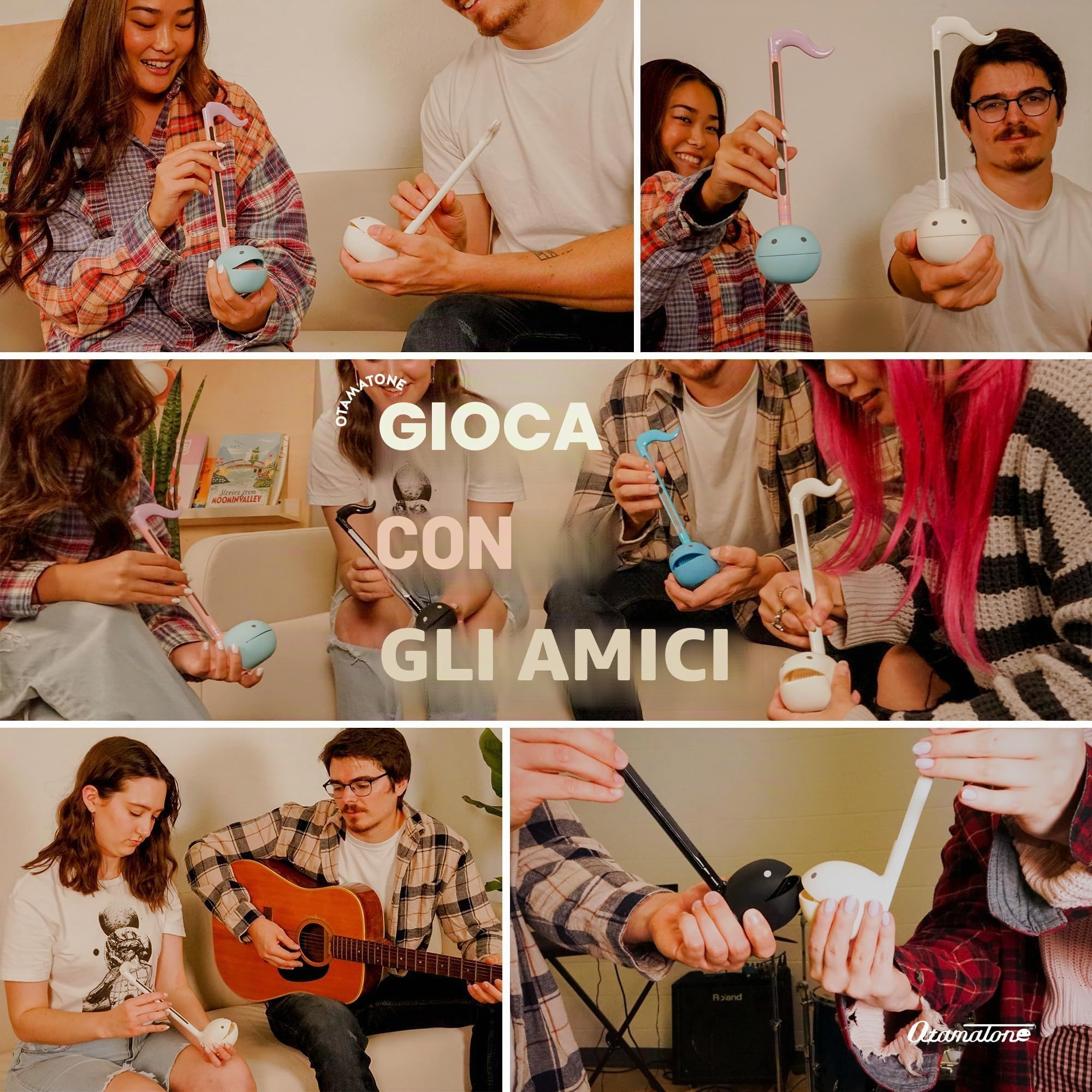 Otamatone Regolare Menta, Giapponese Elettronico Strumento musicale, Portatile Touch Strumenti musicali digitali, Bambini Adolescenti Giocattolo regalo divertente e fantastico, Compleanno Natale