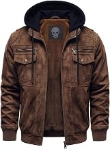 Blaq Ash Men's Faux Suede Jacket with Removable Hood | Removable Hood, Faux Suede, Men's