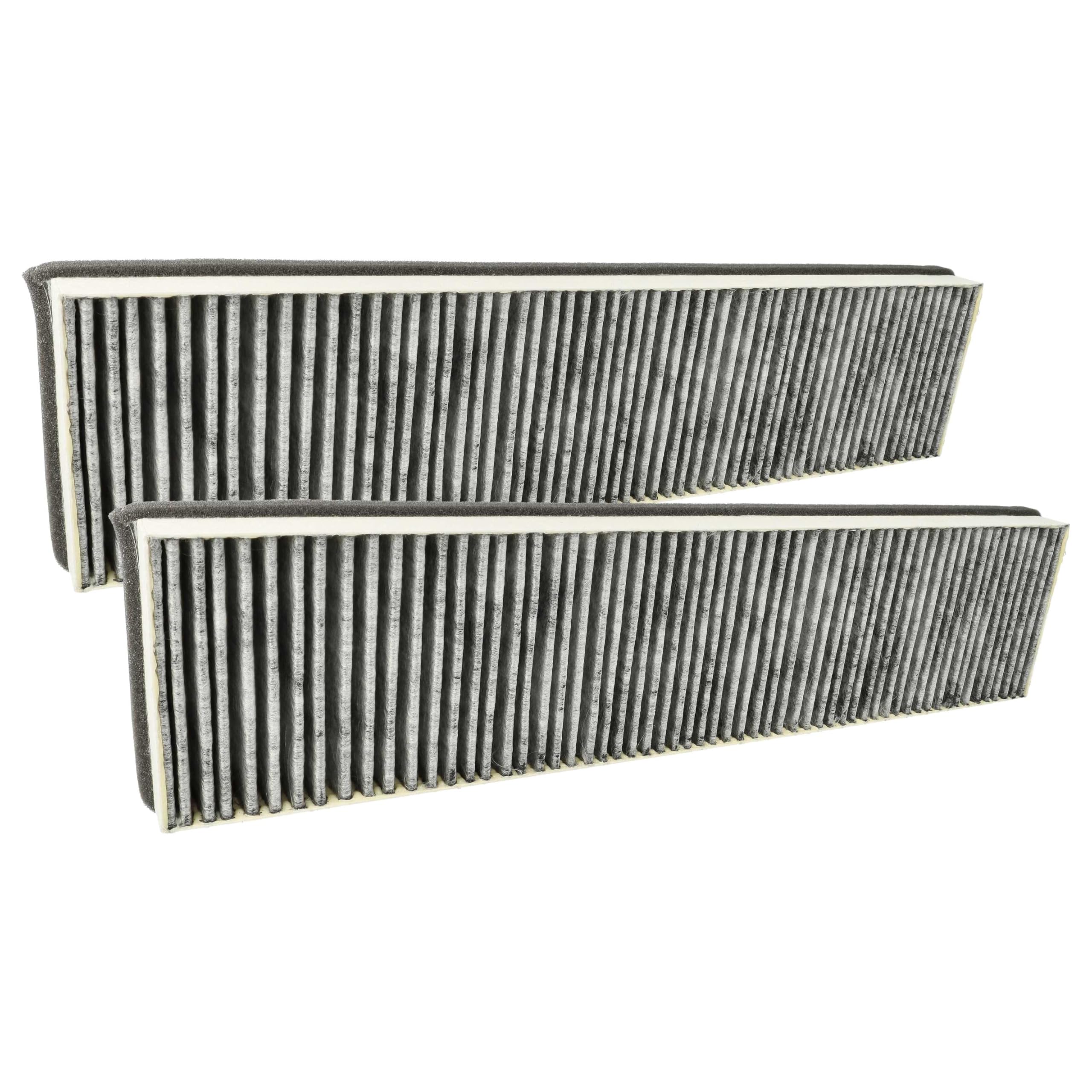vhbw 2x Aktivkohlefilter kompatibel mit Miele DA 3466 C