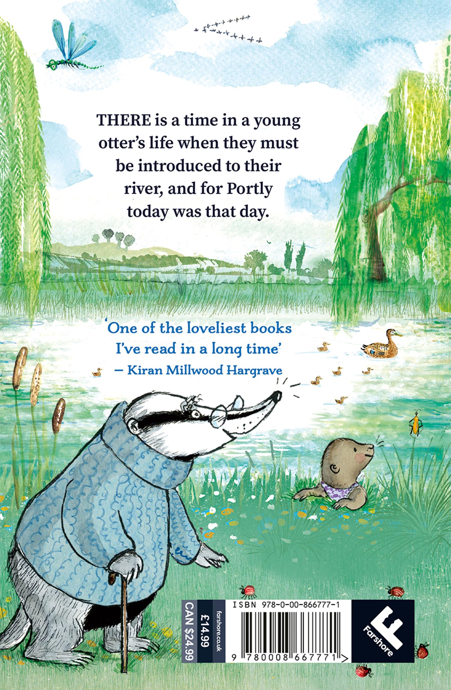 The Adventures of Portly the Otter: Untold Tales from the Wind in the Willows: the official and beautifully colour-illustrated The Wind in the Willows spin-off novel, new for 2026!