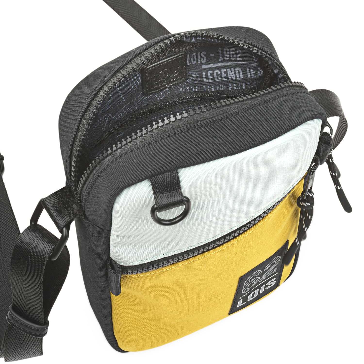 Lois - Bolso Hombre elegante y funcional Bolsitos Para Hombre resistentes y modernos Bolsos Para Hombre estilo casual, ideales para el día a día