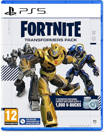U & I Entertainment Fortnite – Transformers Pack | Standard Edition | Playstation 5