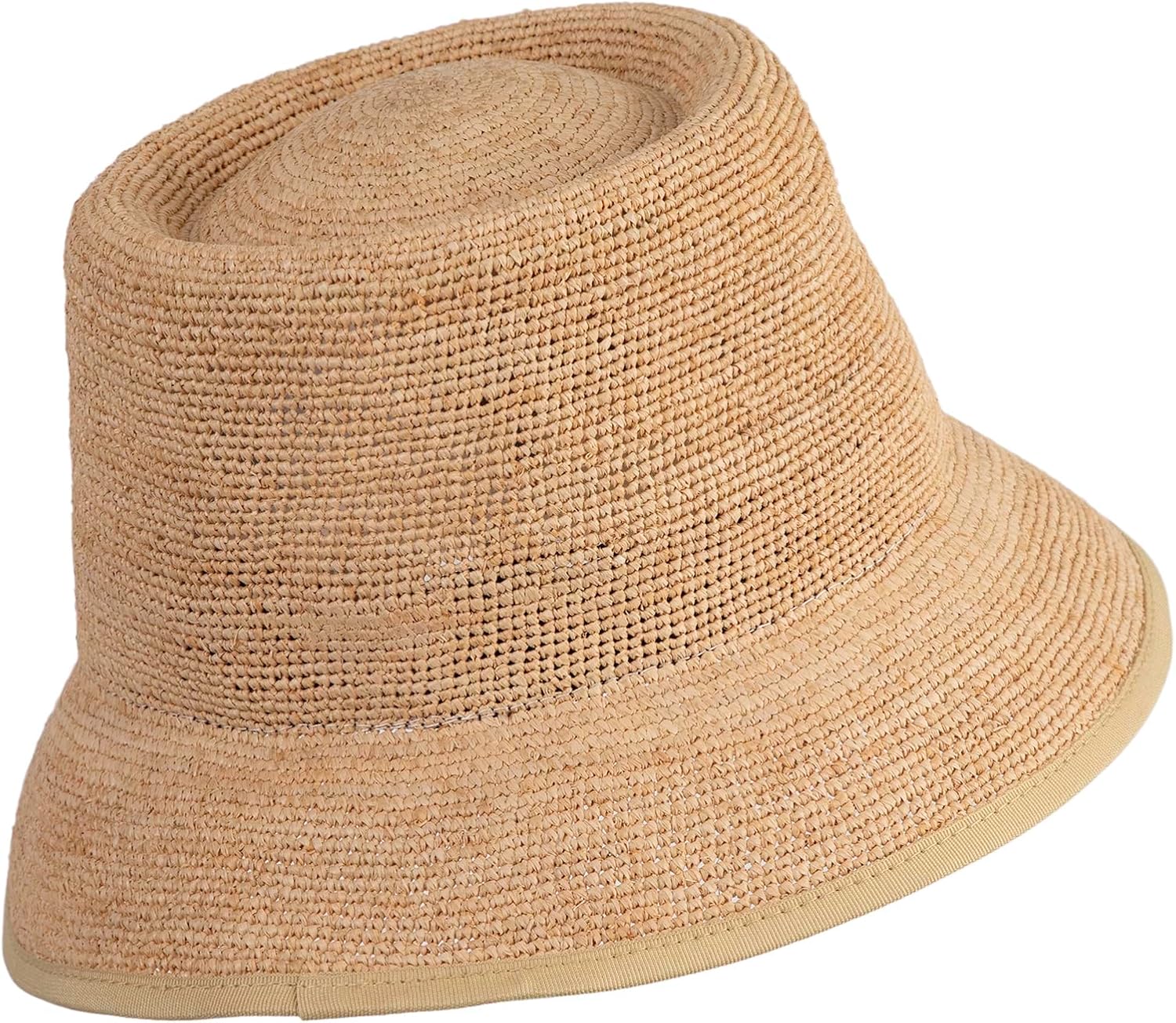 Women's Gambler Top Crochet Bucket Hat