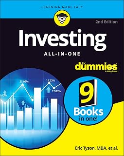 Investing All-in-One For Dummies by Eric Tyson: Beginner's Guide to Stocks, Bonds, Crypto, Real Estate & More