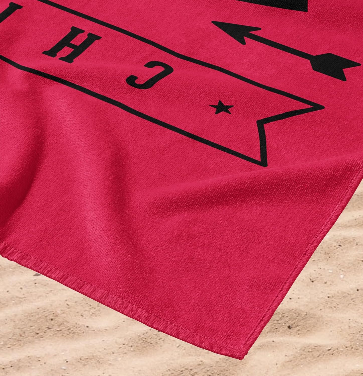Northwest NBA Chicago Bulls Beach Towel, 30" x 60", Hardwood Classics