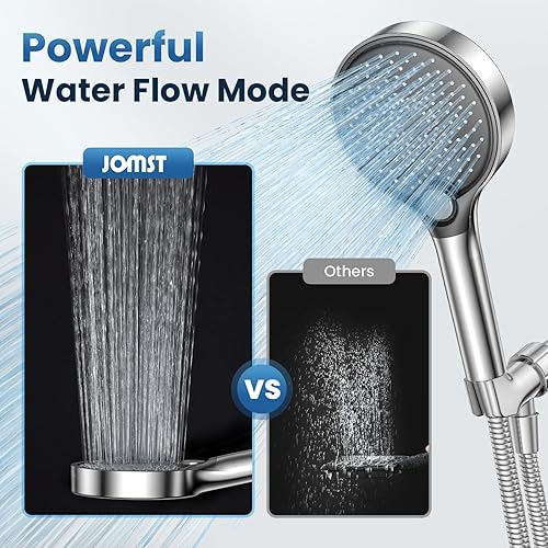 Miniatura 3 de Sistema de ducha de filtración avanzado con mano  Cabezal de ducha de alta presión de 3 pulverizadores para agua dura, suavizador de agua