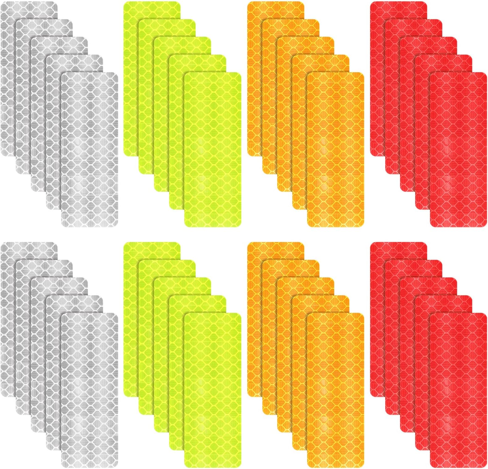 3 Rollen Reflektierendes Klebeband - 2,5cm X 3m Sicherheitsband