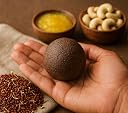 From Granny - Sprouted Ragi Laddu with Jaggery & Cow Ghee | For Nursing Moms, Kids & Postpartum Recovery | No Maida, No Refined Sugar, No Preservatives | Traditional Millet Ladoo with Cashews | (Finger Millet – Nachni, Nachani, Nagli, Kelvaragu, Ragulu) | 2×200g (400g) gallery image