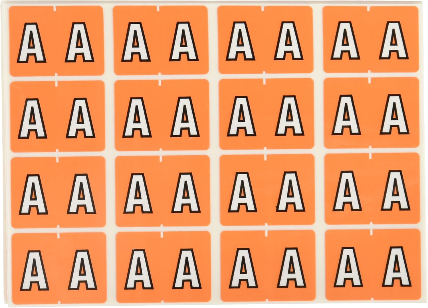 Pendaflex End Tab Alphabectic Labels,"A", Pink, 240 Labels/Pack 06601