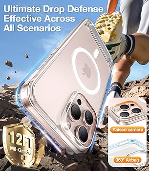 Amazon.com: TORRAS for iPhone 16 Pro Max Case Diamond Clear