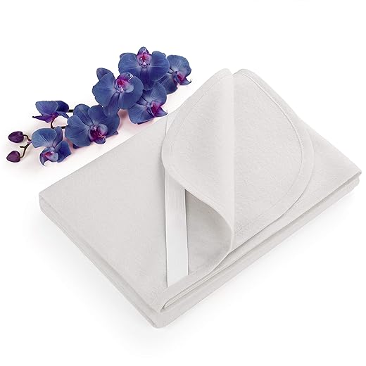 Blumtal Mattress protector Molton 160x200 cm - Breathable mattress protector made of 100% cotton, premium quality and moisture-absorbent, White