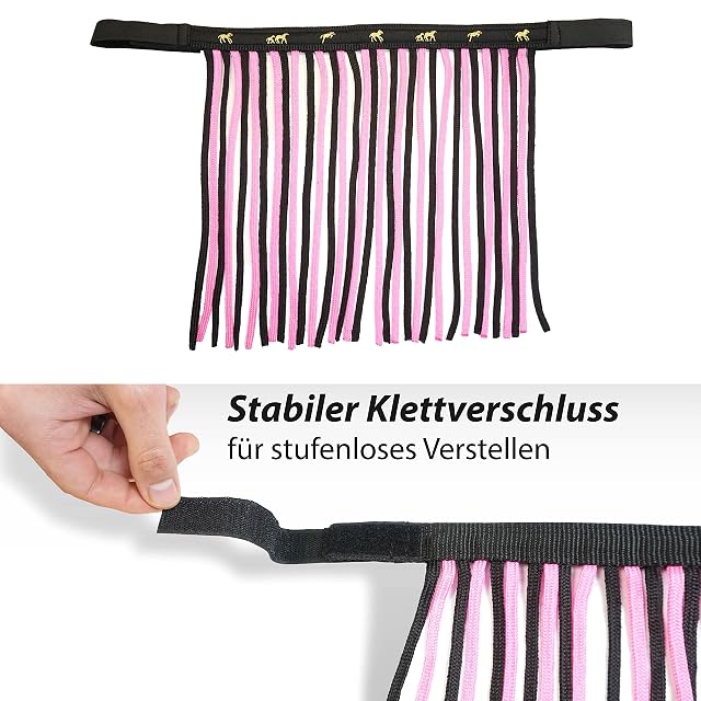 Foto 5 de 7 de Cabestro para caballos con cuerda y flecos de mosca, cabestro con punto