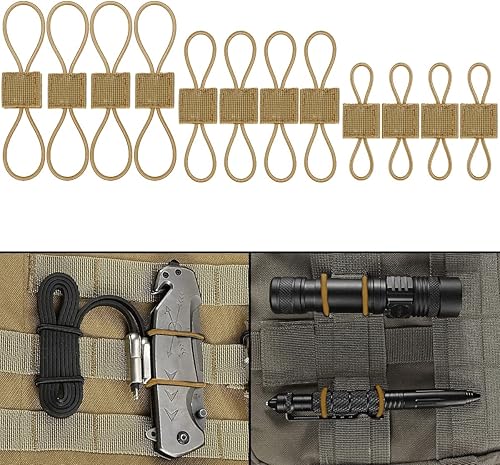 GearHill Accesorios multiusos Molle Accesorios tácticos de la mochila, Molle correas de vinculación de cinta Molle Accesorios