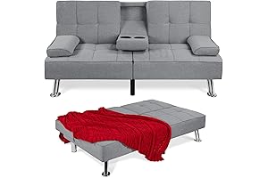 Best Choice Products Linen Modern Folding Futon: Your Budget-Friendly Comfort Solution