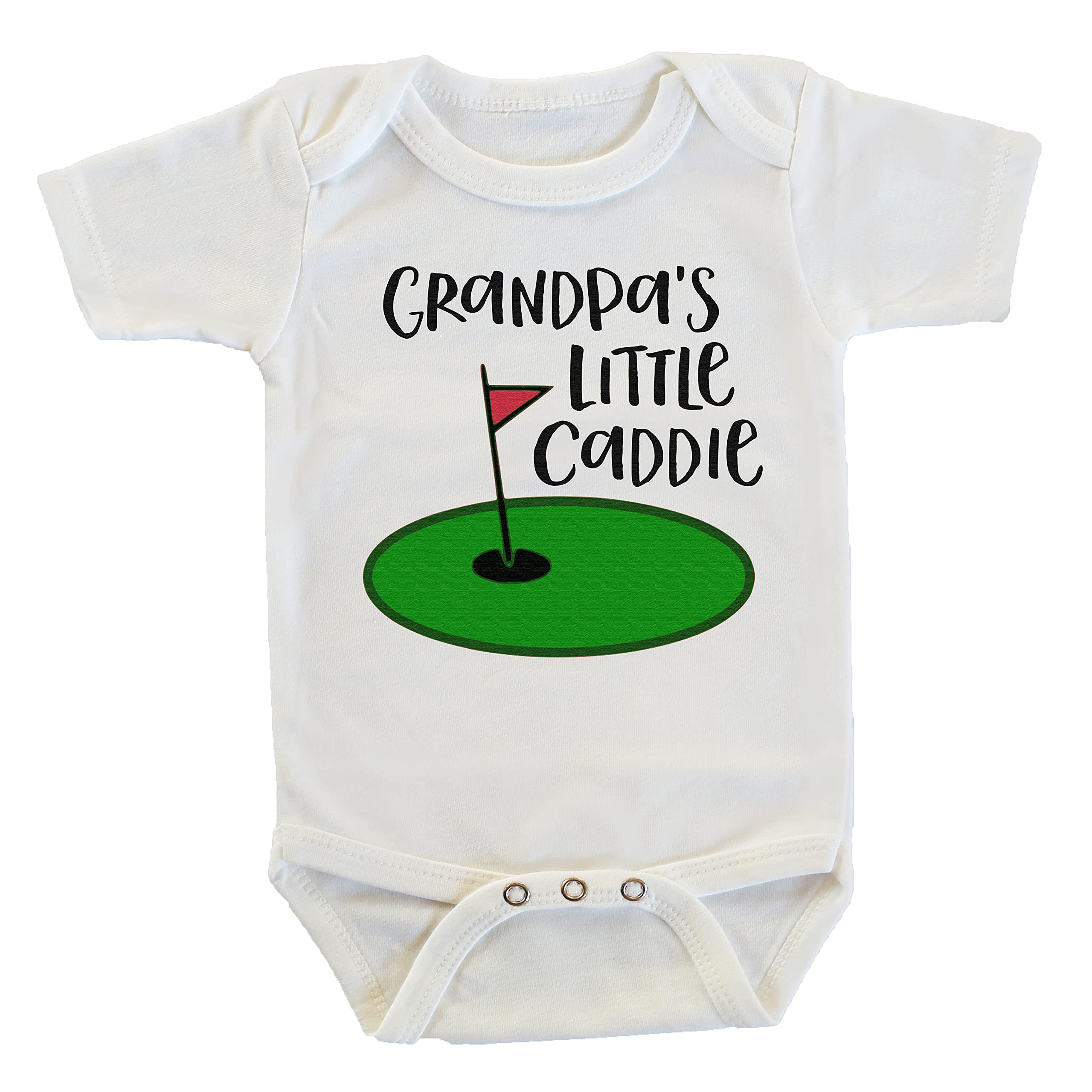 Grandpa's Little Caddie Golf Golfing Onesie/Bodysuit