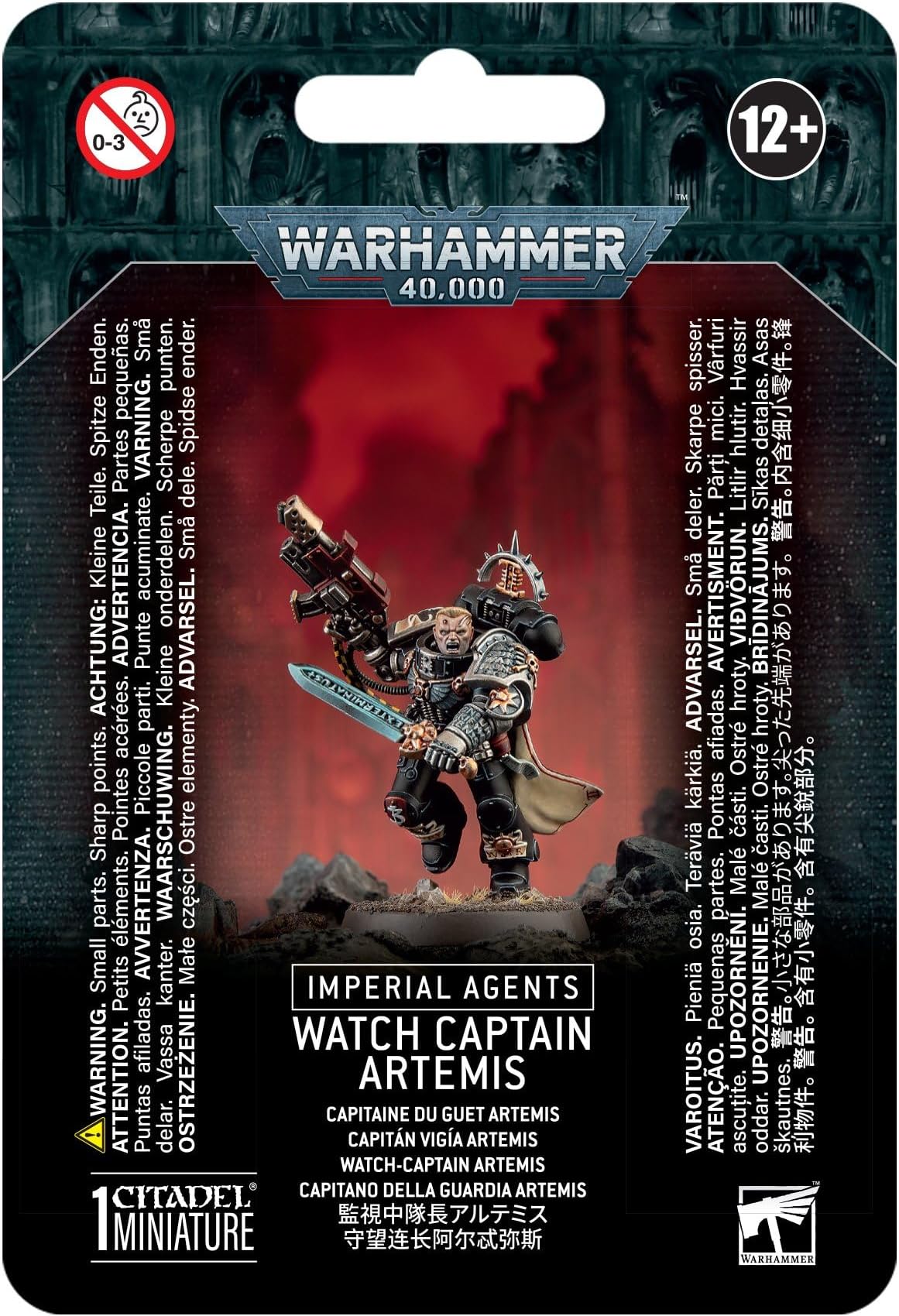 Games Workshop Warhammer 40,000 Imperial Agents Deathwatch Captain Artemis