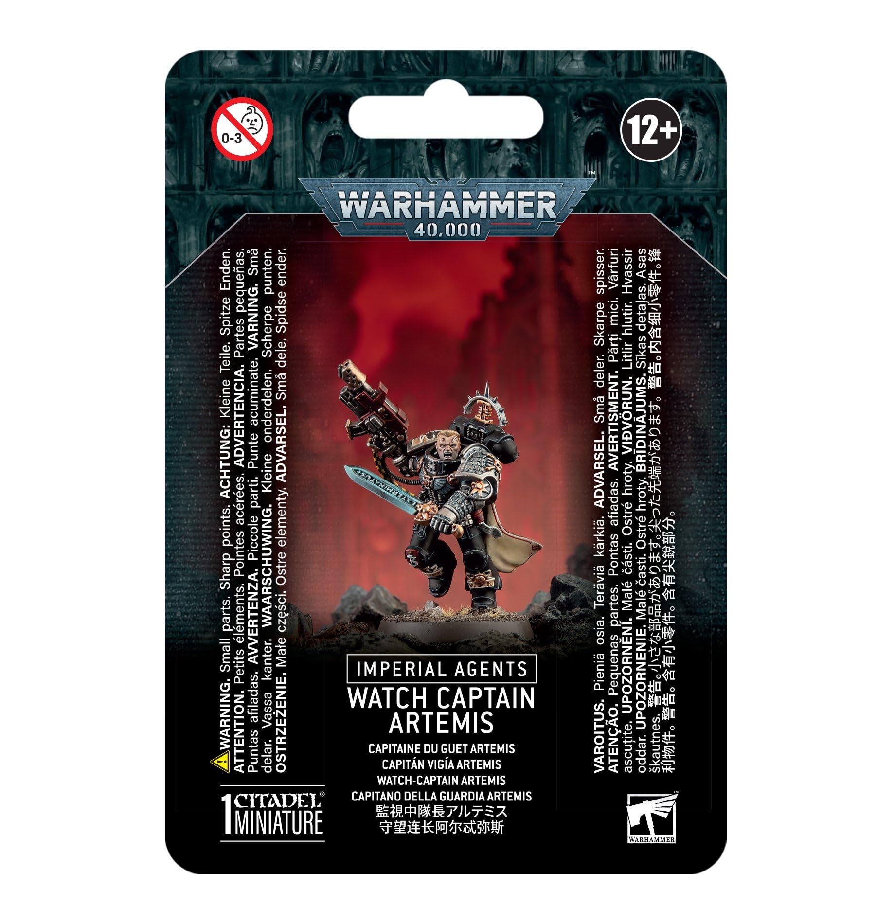 Games Workshop Warhammer 40,000 Imperial Agents Deathwatch Captain Artemis