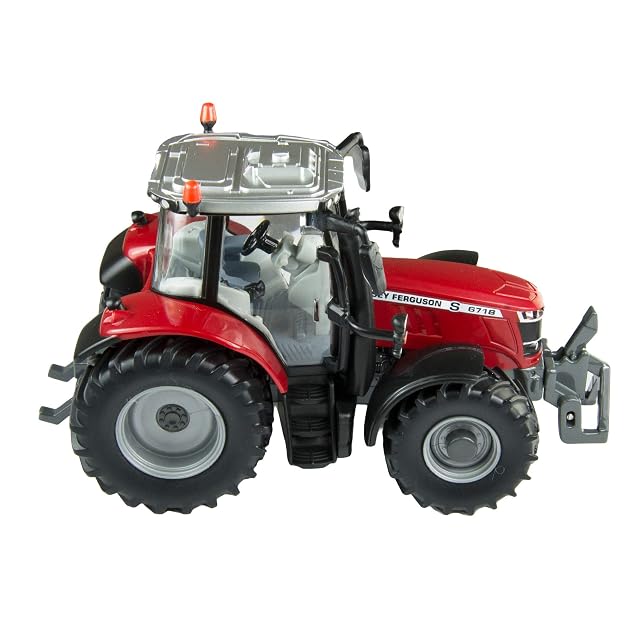 Foto 4 de 6 de Britains Juguete de Tractor Massey Ferguson 6718 S 1:32, Juego de Granja Coleccionable para niños