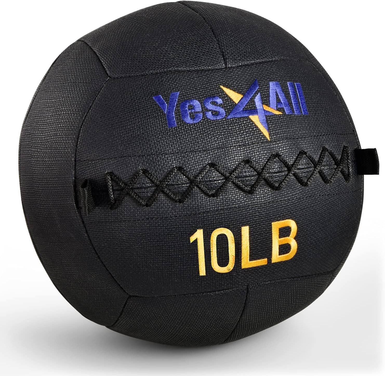 Wall Ball, Soft Leather Weighted Iron Sand Ball for Dynamic Multifunctional Exercise, 6 LB - 30 LB