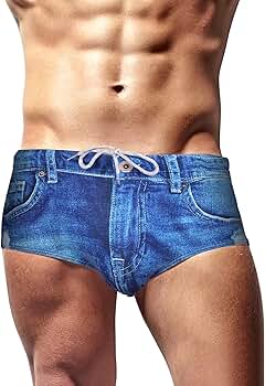 Bañador Hombre Nylon Estampado Gambas Azul | Secado Ultra