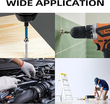 Tool Set with Drill,16.8V Max Cordless Drill Kit with 2 Pack 3000mAh Li-ion Battery,3/8 Inch Keyless Chuck,Variable Speed,18+1 Position,for Home Repair and DIY Projects