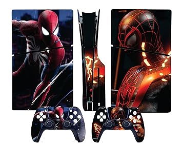 Suitable for PS5 Slim Skin Console and Controller Accessories Controller Skin Sticker