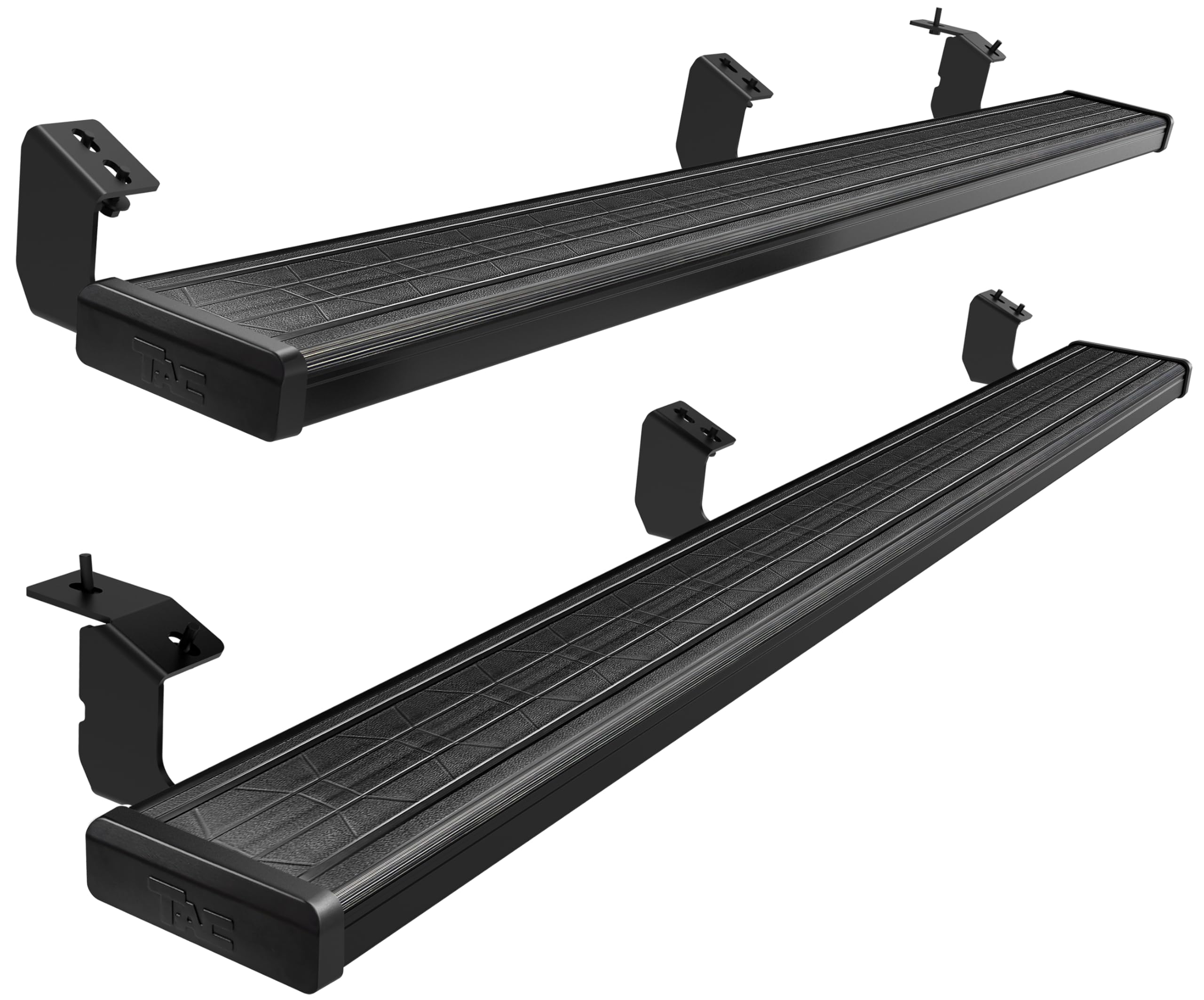 TAC Spear Running Boards Compatible with 2005-2023 Toyota Tacoma Double Cab Pickup 6
