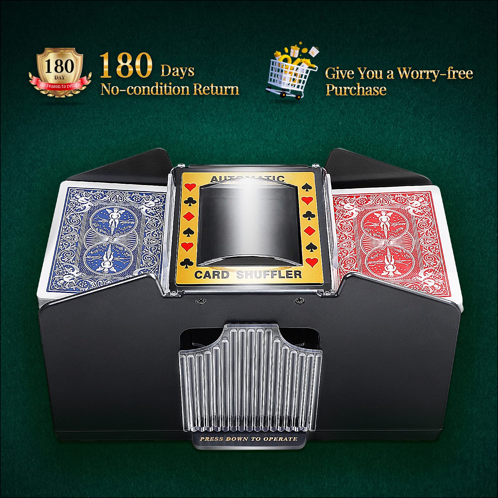Amazon.com: ARTISHION Automatic Card Shuffler