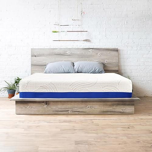 Miniatura 11 de Colchón de espuma viscoelástica de gel tamaño individual de 8 pulgadas, sensación de firmeza media, transpirable, sueño fresco y alivio de presión,