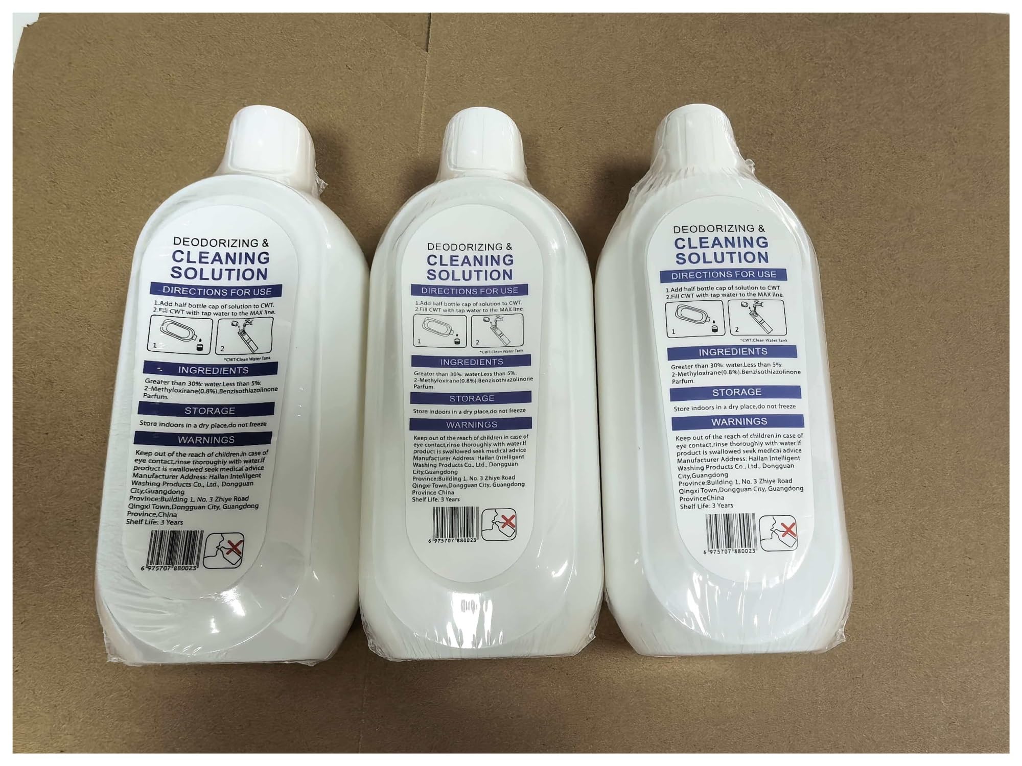 Detergente for pavimenti multiuso da 500 ml (confezione da 3). Compatibile con TINECO FLOOR ONE S6