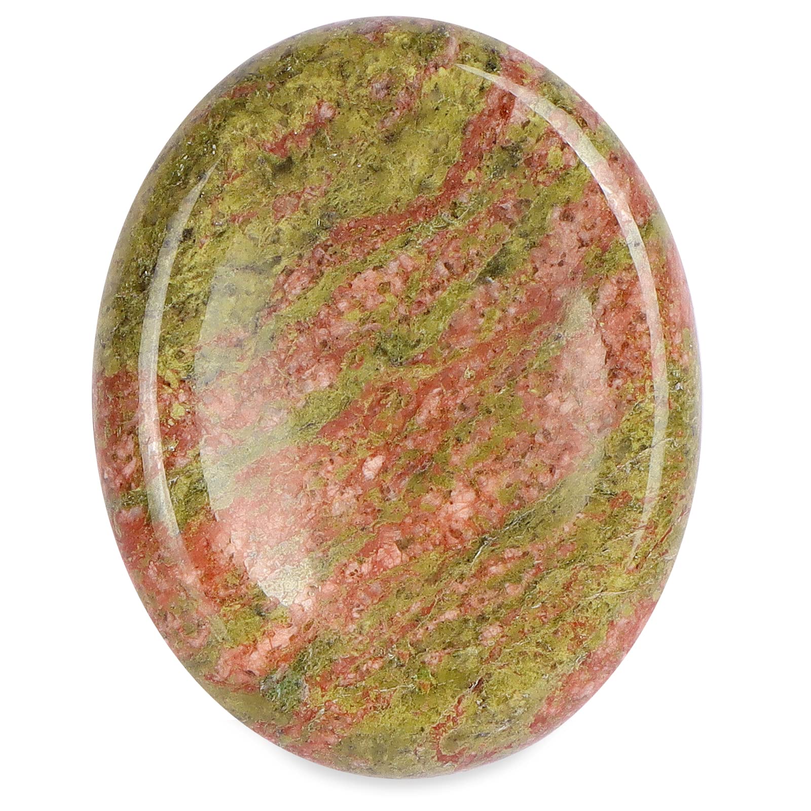 LEADGEM Crystal Thumb Worry Stone for Anxiety Healing Crystals