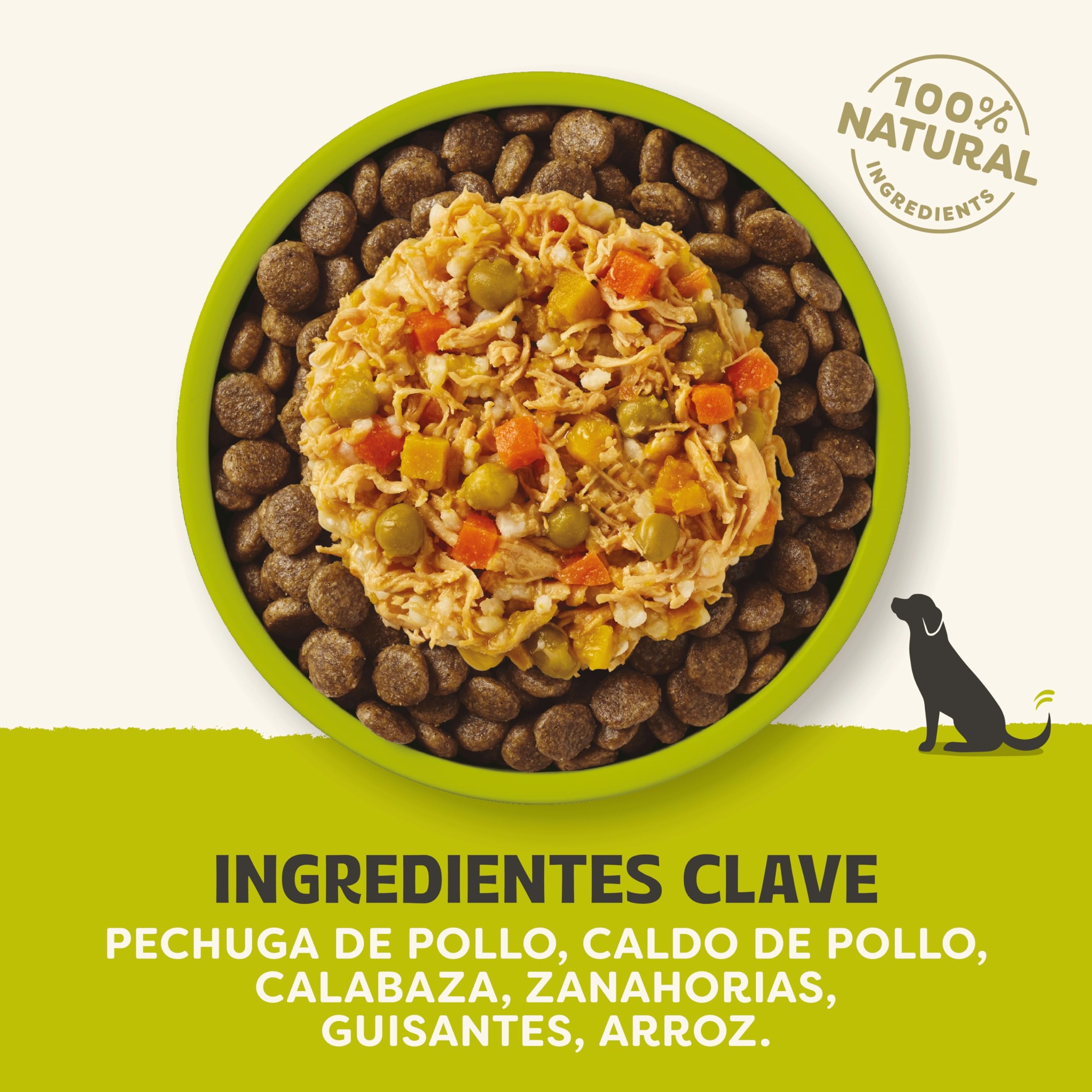 Applaws Comida Húmeda para Perros 100% Natural, Pechuga de Pollo con Calabaza y Verduras en Caldo, Paquete de 12 Latas de 156g