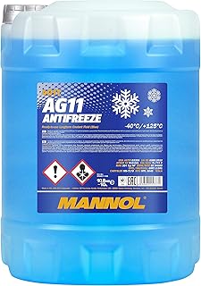 MANNOL Antifreeze AG11-40 Kühlerfrostschutz Kühlmittel, 10 Liter