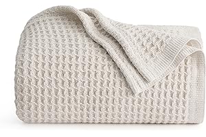 Bedsure 100% Cotton Throw Blankets for Cozy Comfort