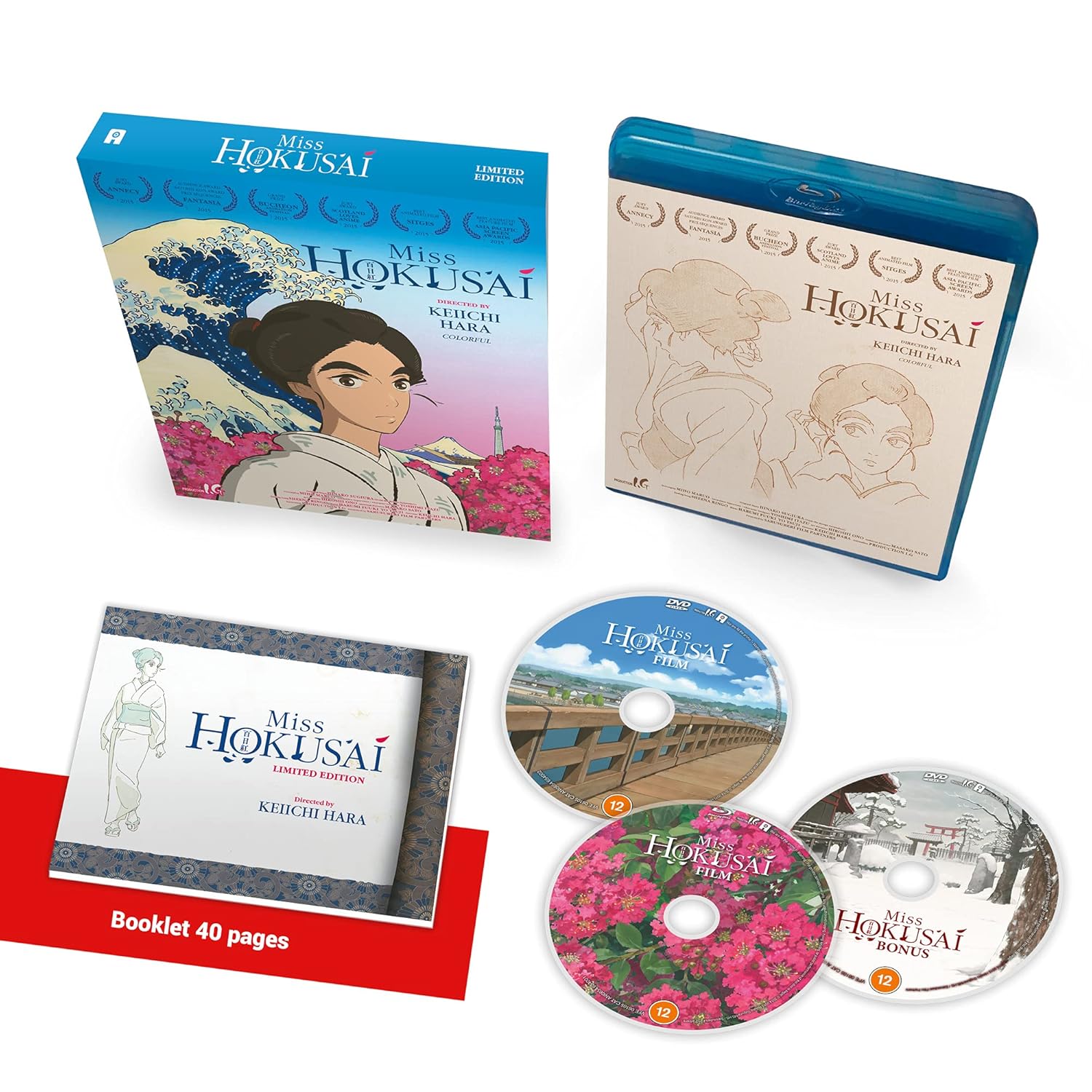 Miss Hokusai (Limited Edition) [Dual Format] [Blu-ray]