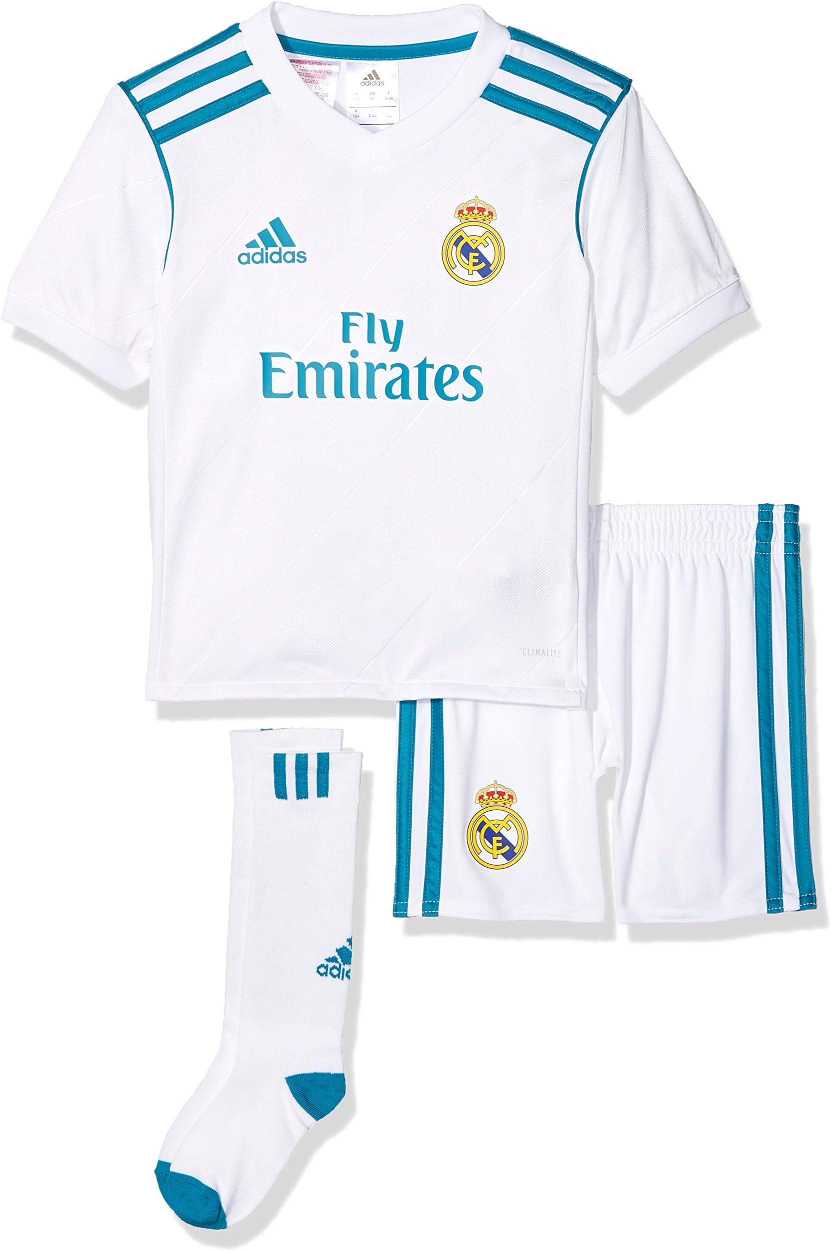adidas Real Madrid Home Mini Kit 2017-18