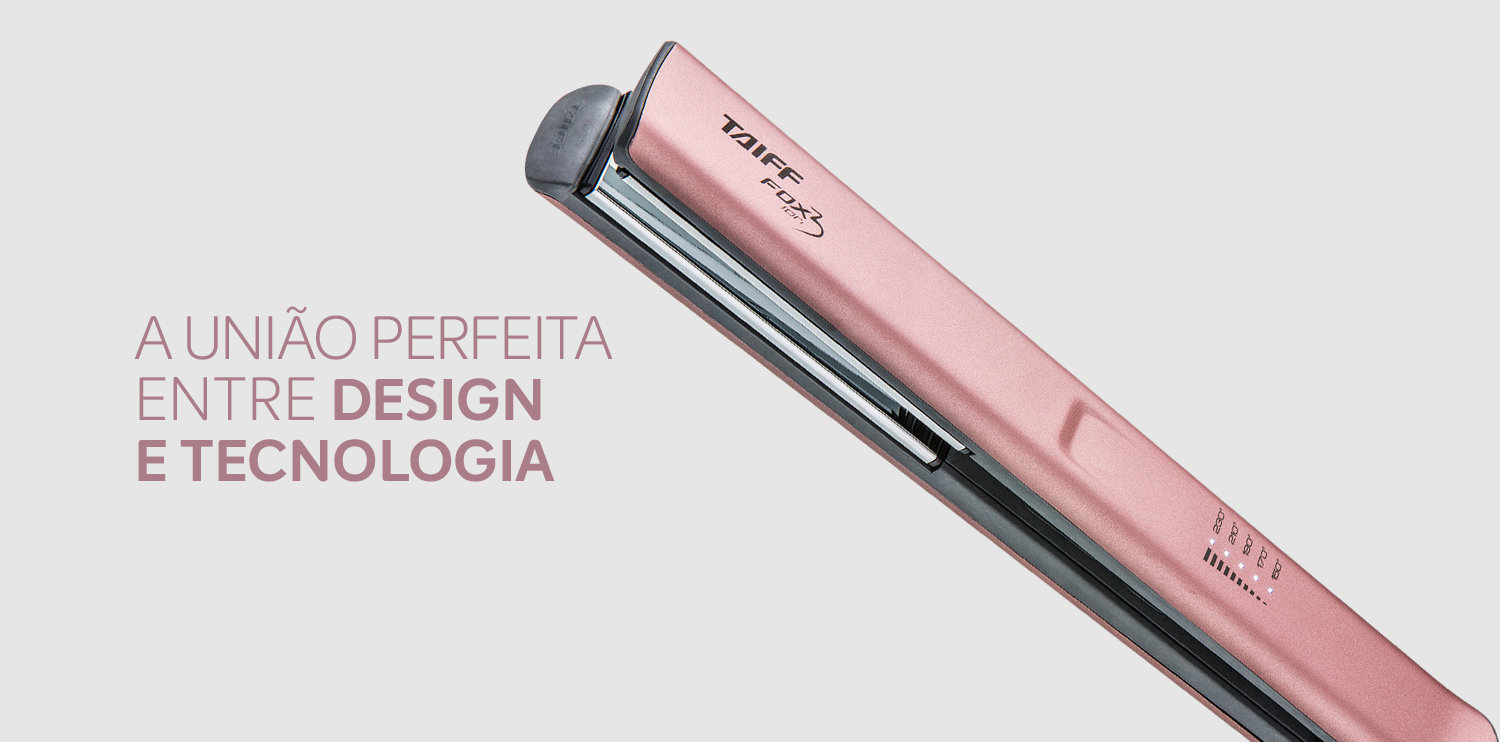 Chapa Taiff Fox Ion 3 Soft Rose, Bivolt | Amazon.com.br