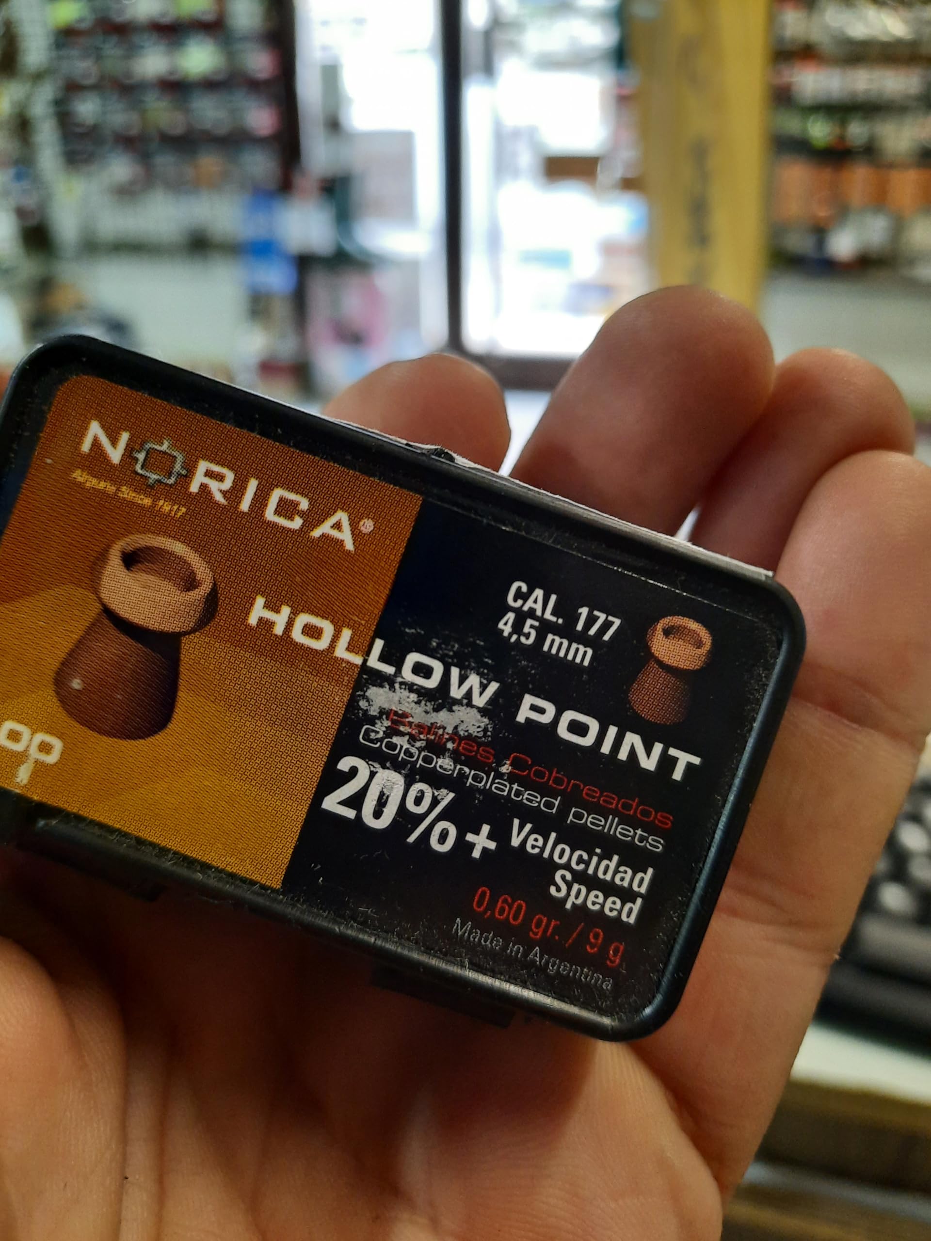 NORICA Balinera Hollow Point 4,5 mm/ .177 [400 perdigones]
