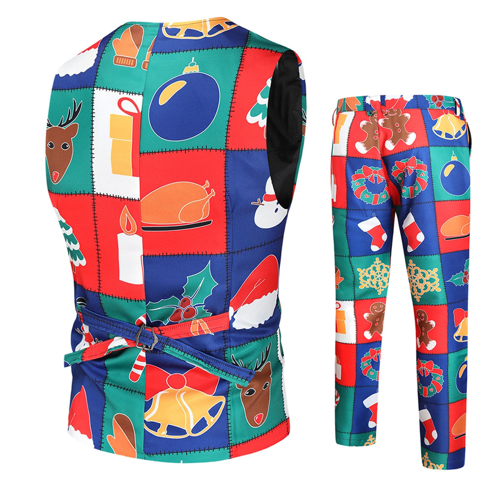 Générique Ensemble Jogging Homme Survêtement Sport 2 Pièces Sweat à Capuche Pantalon Training Football Coton Décontracté Fitness Oversize A217