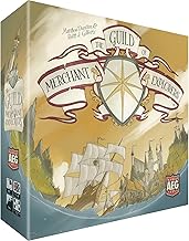 The Guild of Merchant Explorers Board Game, Explore the World, Establish new Settlements, 1-4 Players, Ages 14+, 45 Min Play Time, Solo Play, Alderac Entertainment Group (AEG)